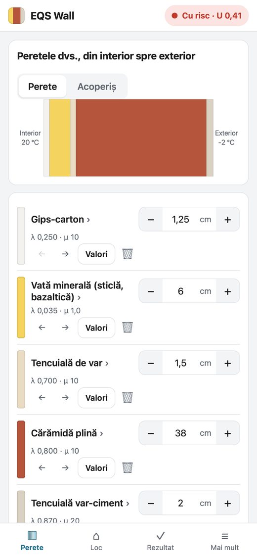 Peretele și verdictul